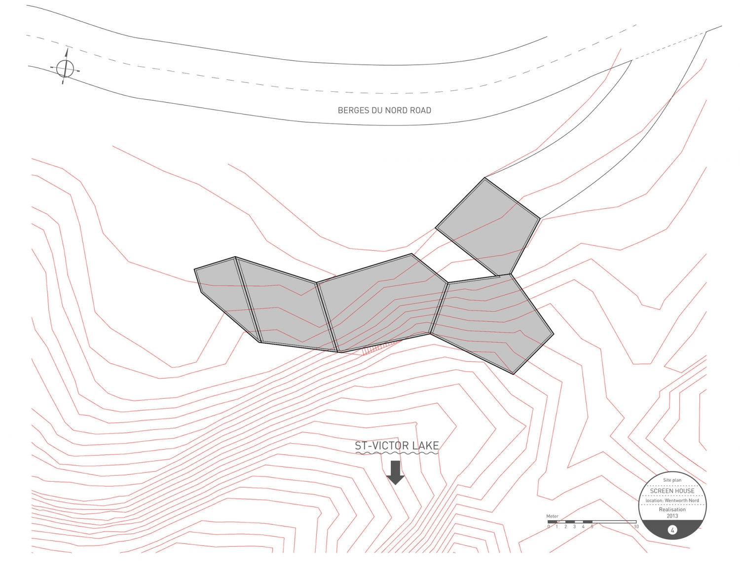 加拿大湖泊风景住宅 | 非传统布局与自然景观的完美融合-35