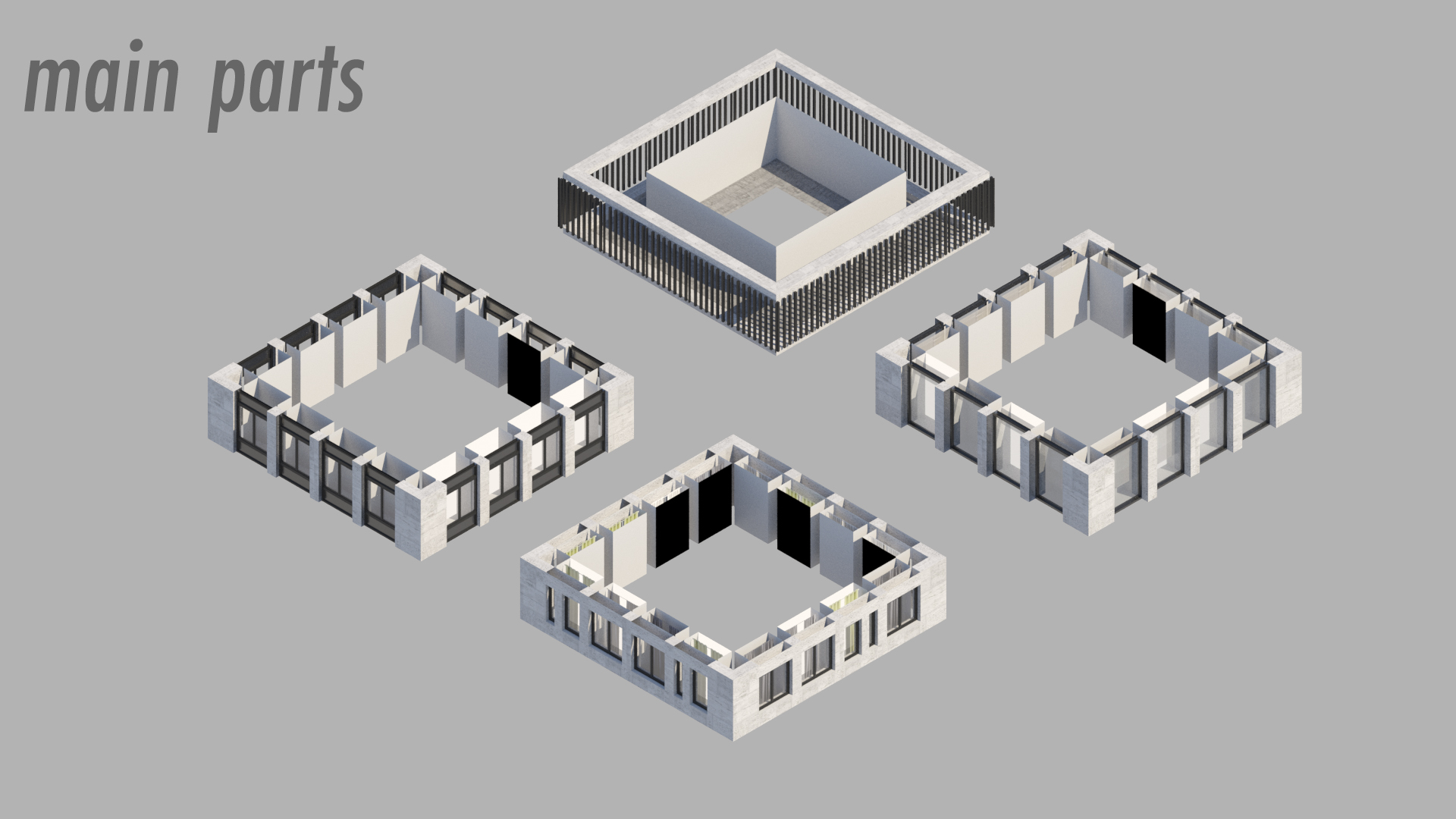 PARAMETRIC BUILDIGS PART 2 | Railclone Template | FREE-20