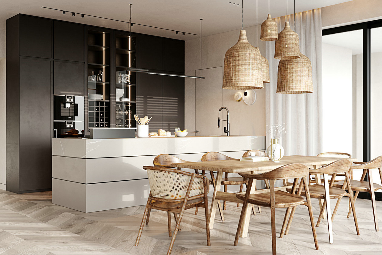 200㎡原木风住宅设计-6