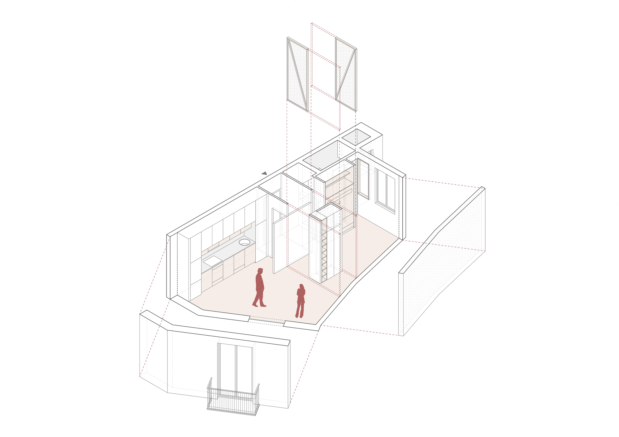 多户住宅或多个房屋丨西班牙马德里丨P+S Estudio de Arquitectura-28