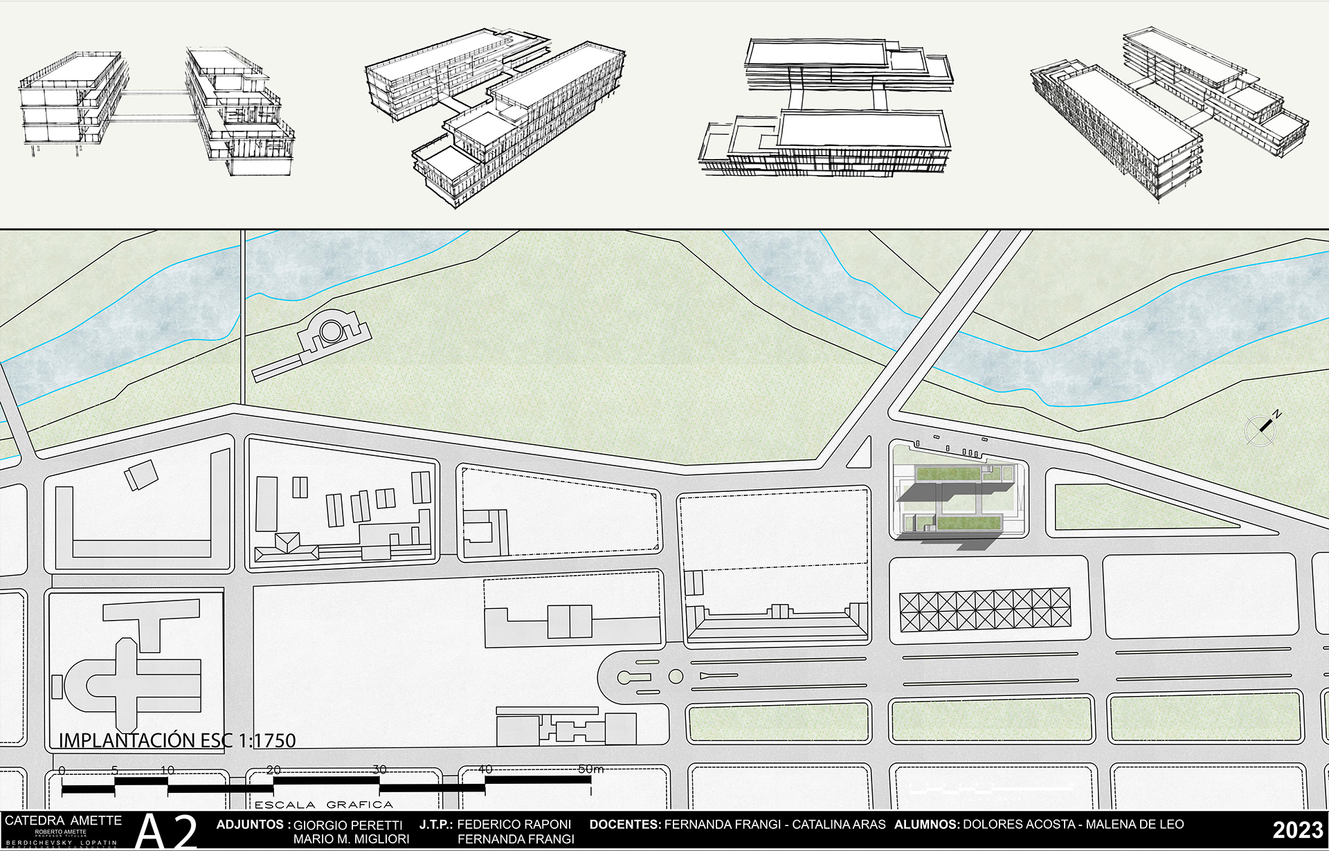 Edificio de Viviendas | A2 Cátedra Amette | 2023-1