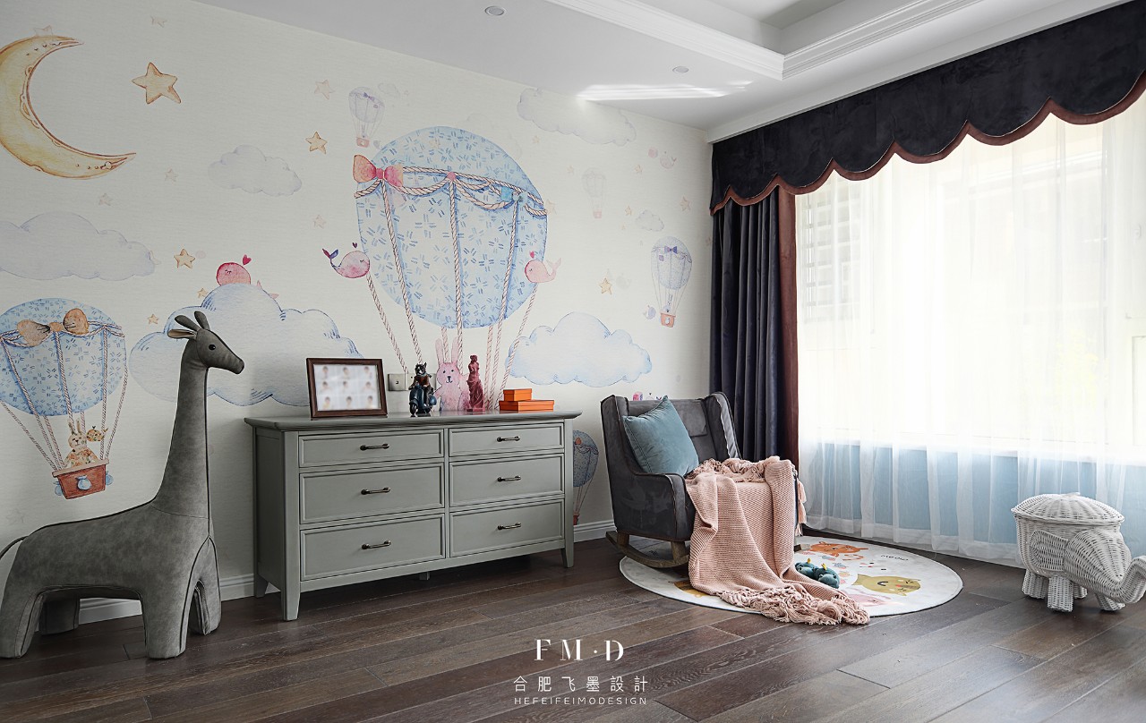 萌芽之美,自由简单的美式风格别墅设计-51