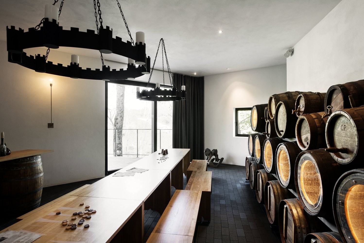 爱沙尼亚古堡中的现代朝圣者之家-21