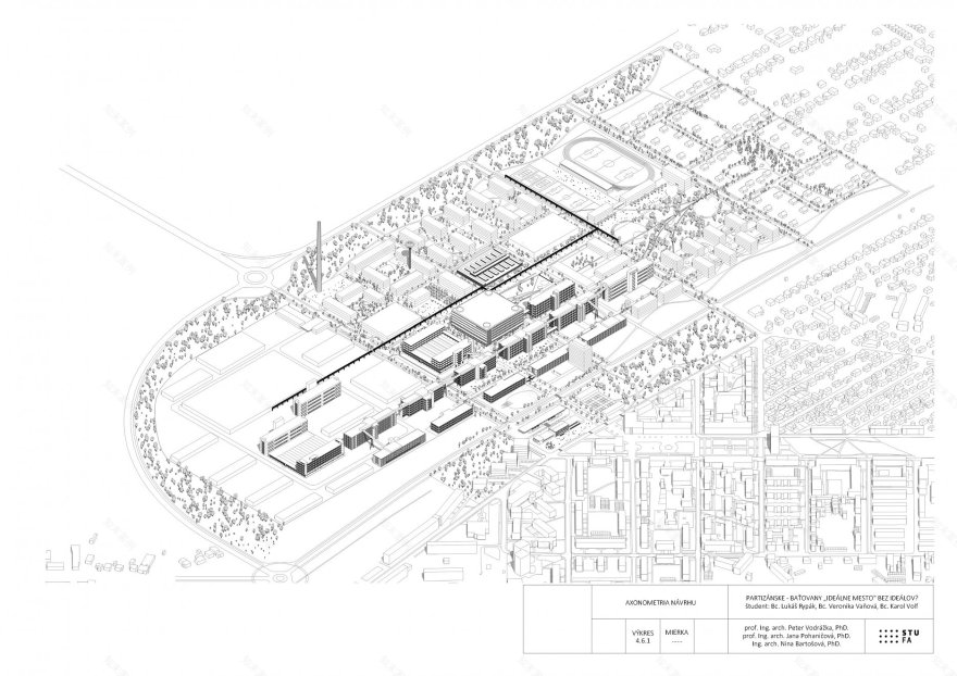 Partizánske Baťovany工业区复兴设计方案丨斯洛伐克丨Bc. Lukáš Rypák等三人团队,与教授合作-56