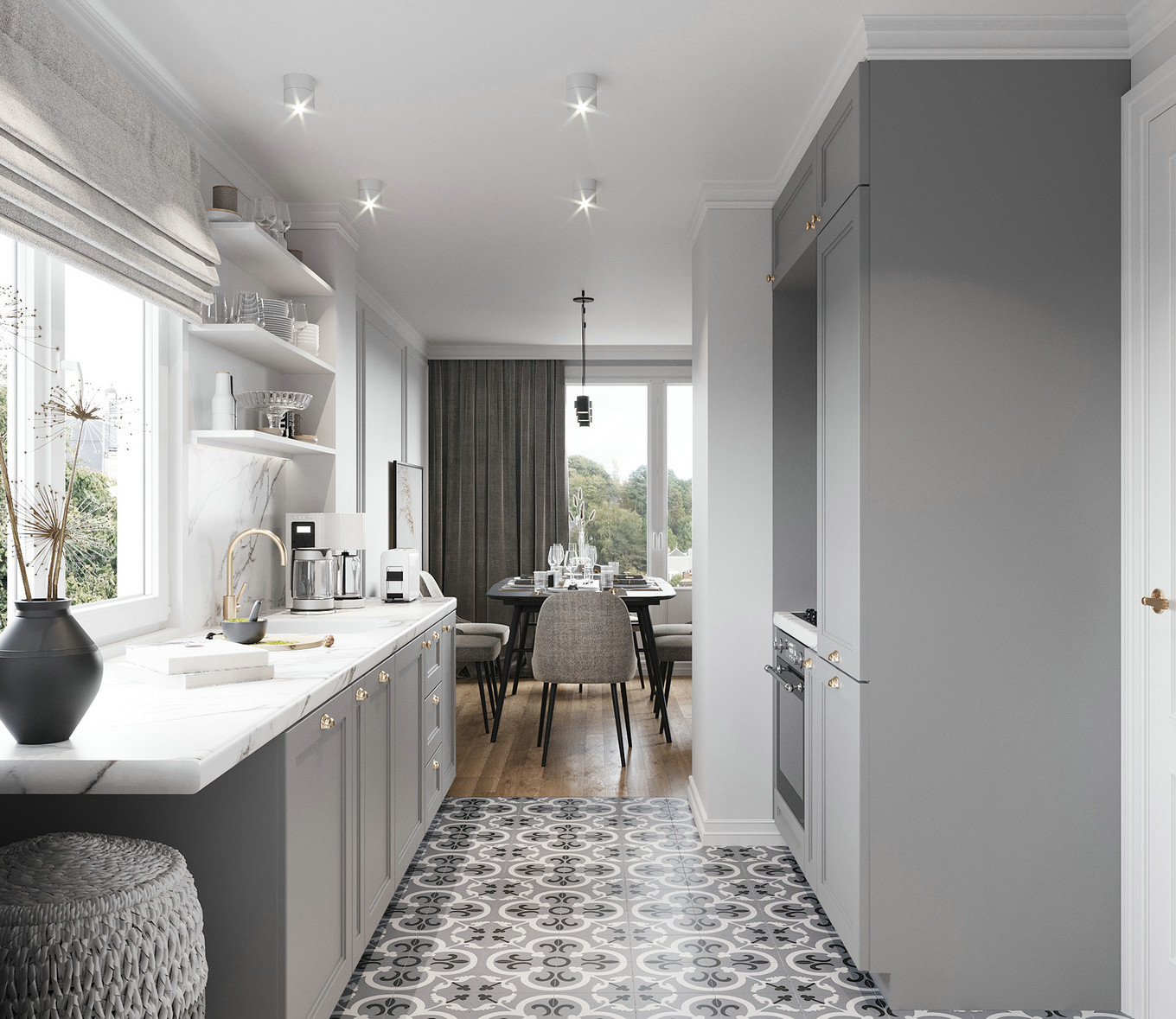 极简北欧 x 波西米亚 | 浪漫优雅的空间艺术-8