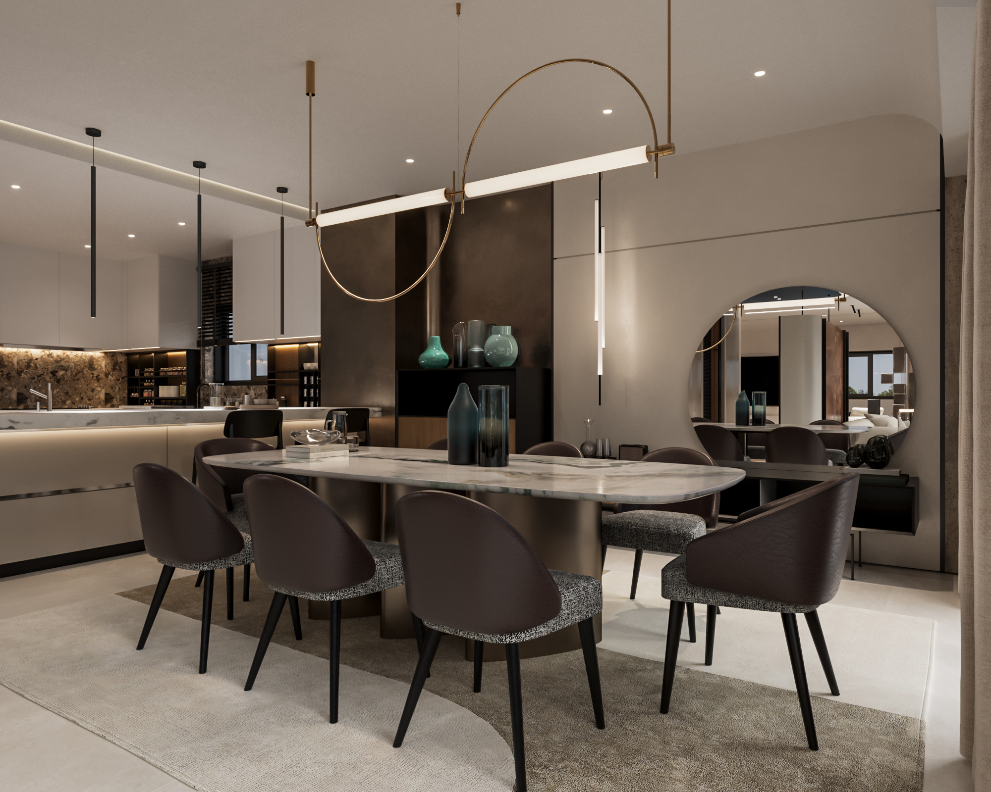 SUBTLE SERENITY住宅公寓丨埃及开罗丨Insite architects-14