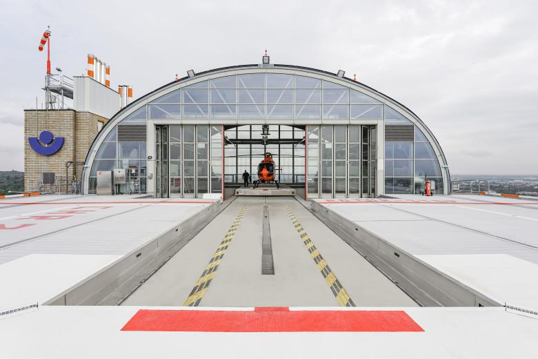 Dewan Friedenberger Architekten丨Sanierung des Sonderlandeplatzes Christoph 2 der BGU丨德国-0