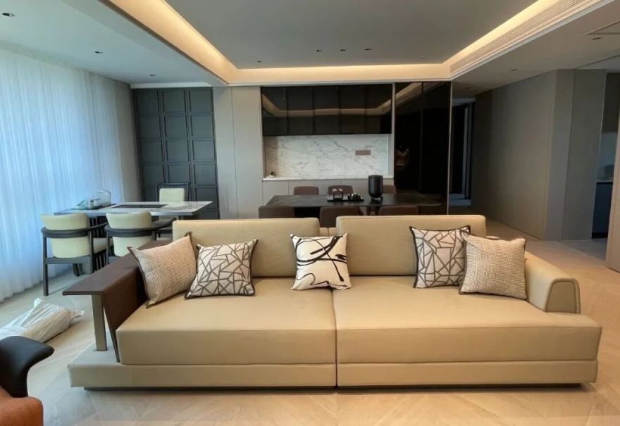 【迪纳尔软装】山西御景江山私宅落地实拍-11