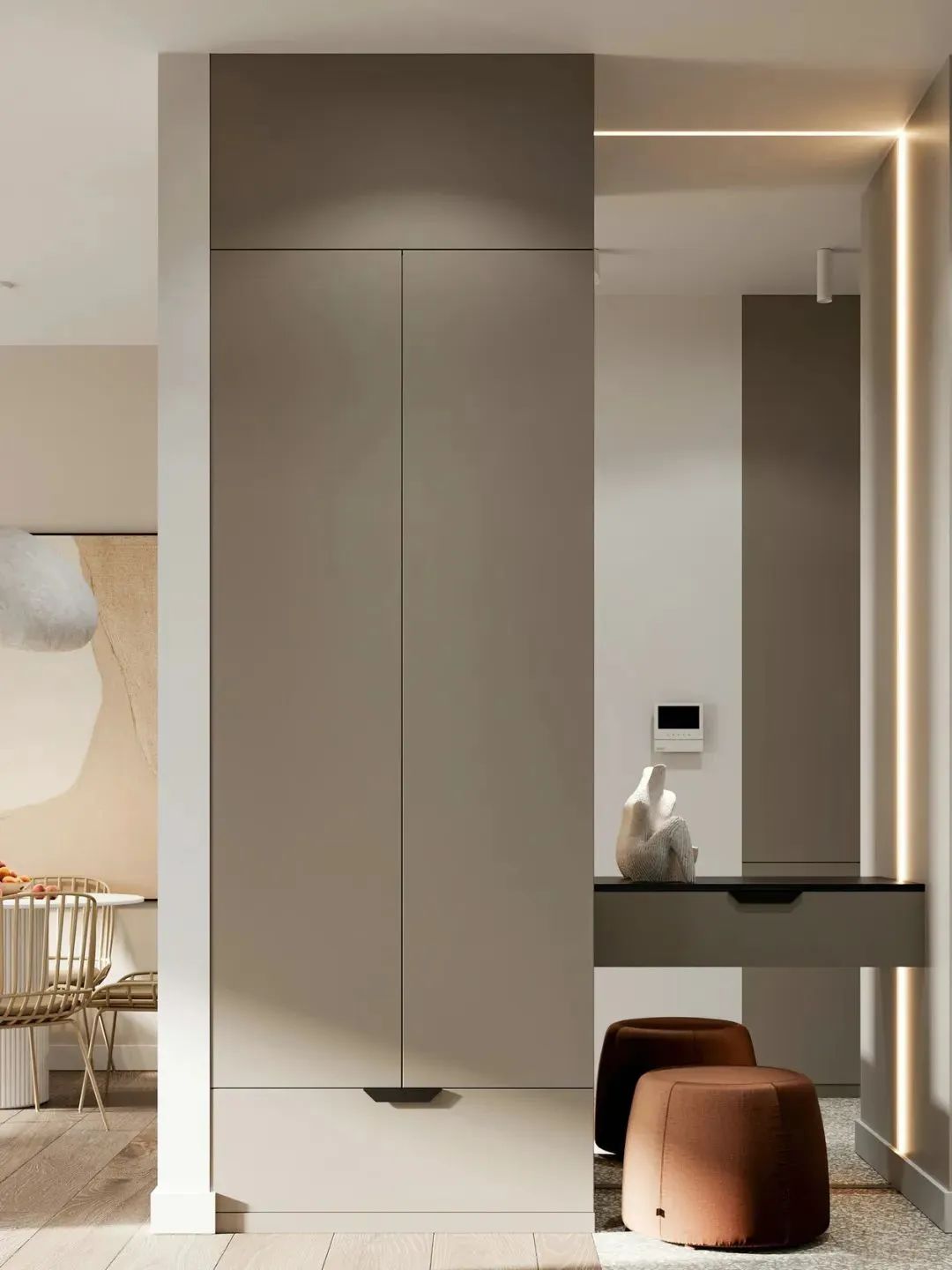 百款门厅柜设计案例，让家焕然一新-28