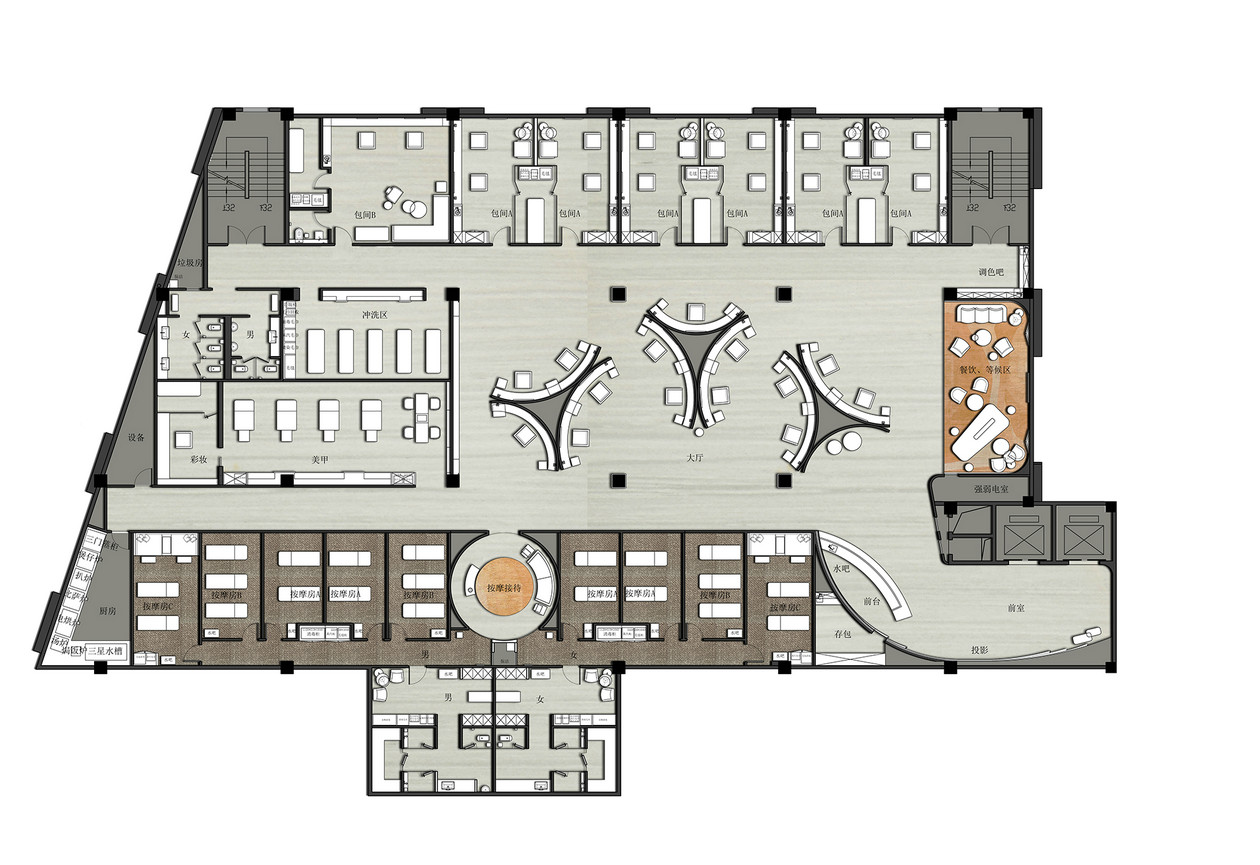 苏梵造型空间设计丨中国东莞-53