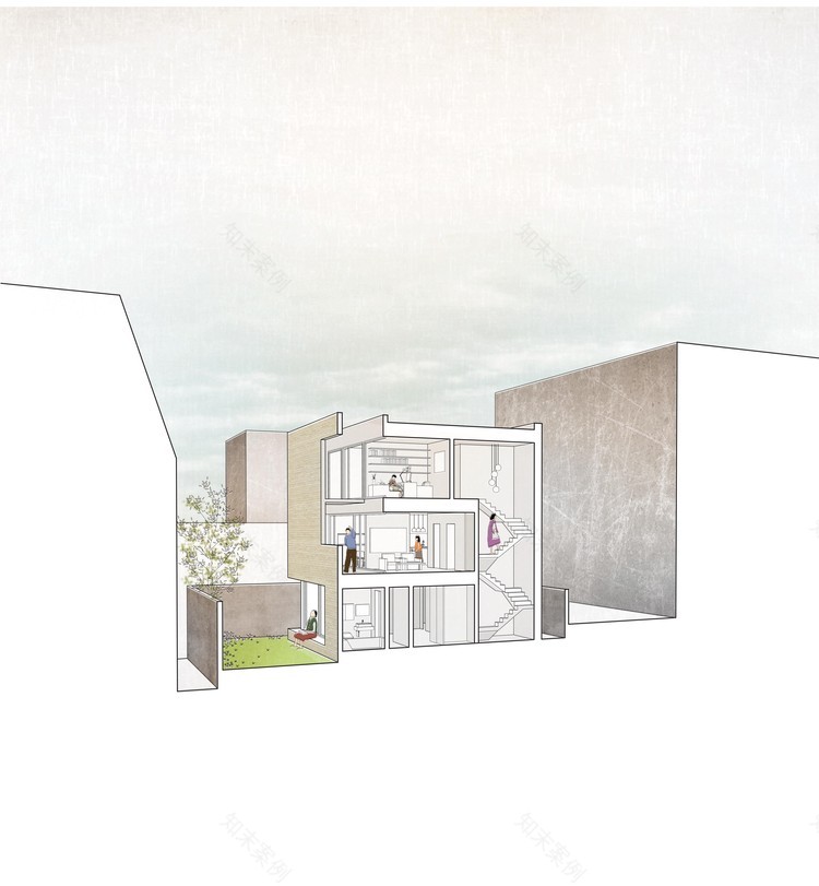 首尔江南区变奏中的静谧家园-7