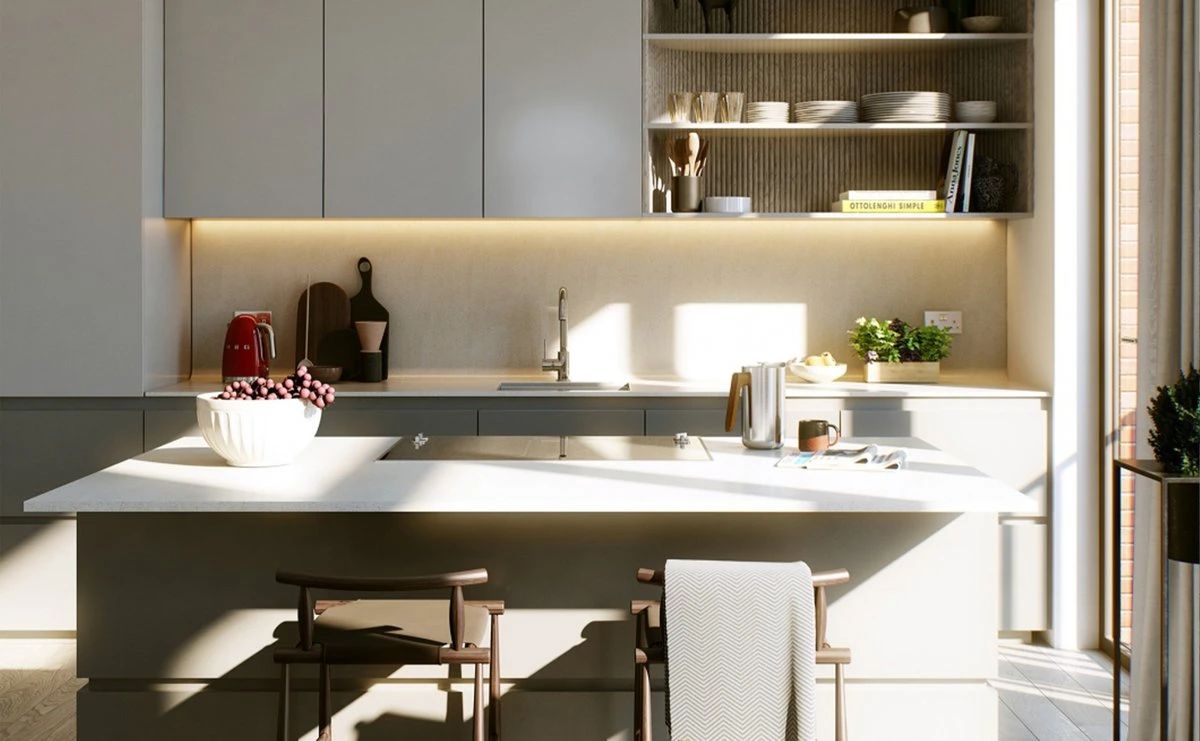 伦敦 LUMA 公寓大楼顶层复式公寓设计丨英国伦敦丨ConranPartners-42