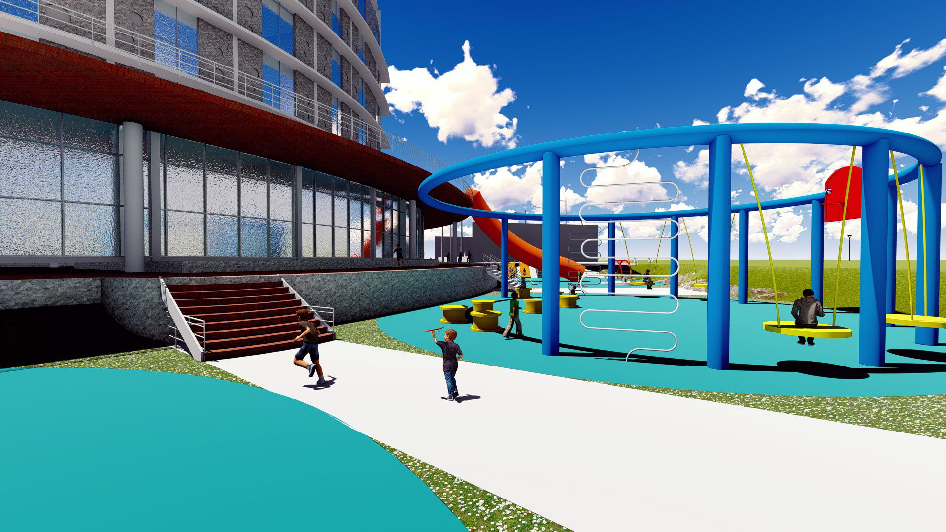 Rehabilitation Center (احتواء) 康复中心丨埃及开罗-43