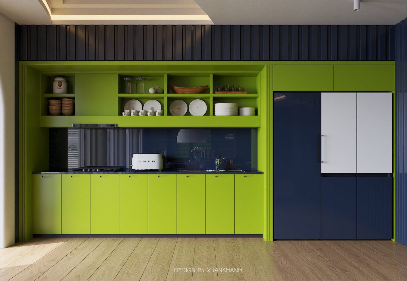 3D客厅室内模型丨Xuan Khanh-8