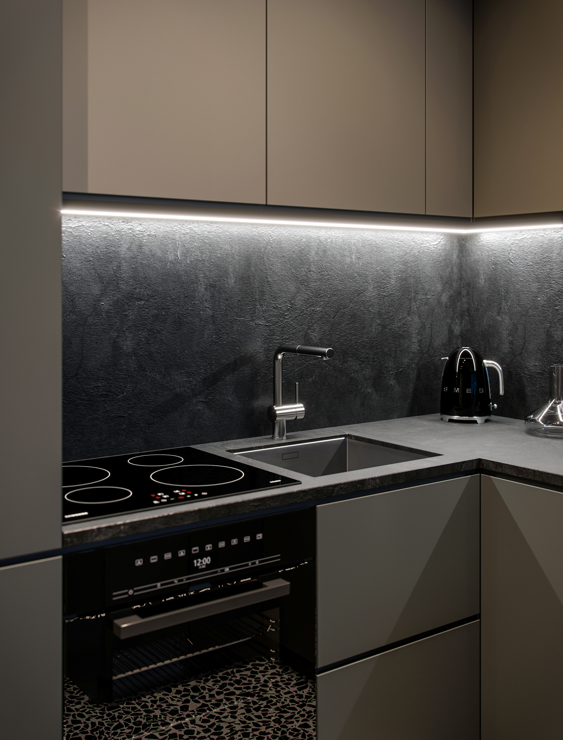 GREY TONES IN THE CAVE / CGI Visualizations-8