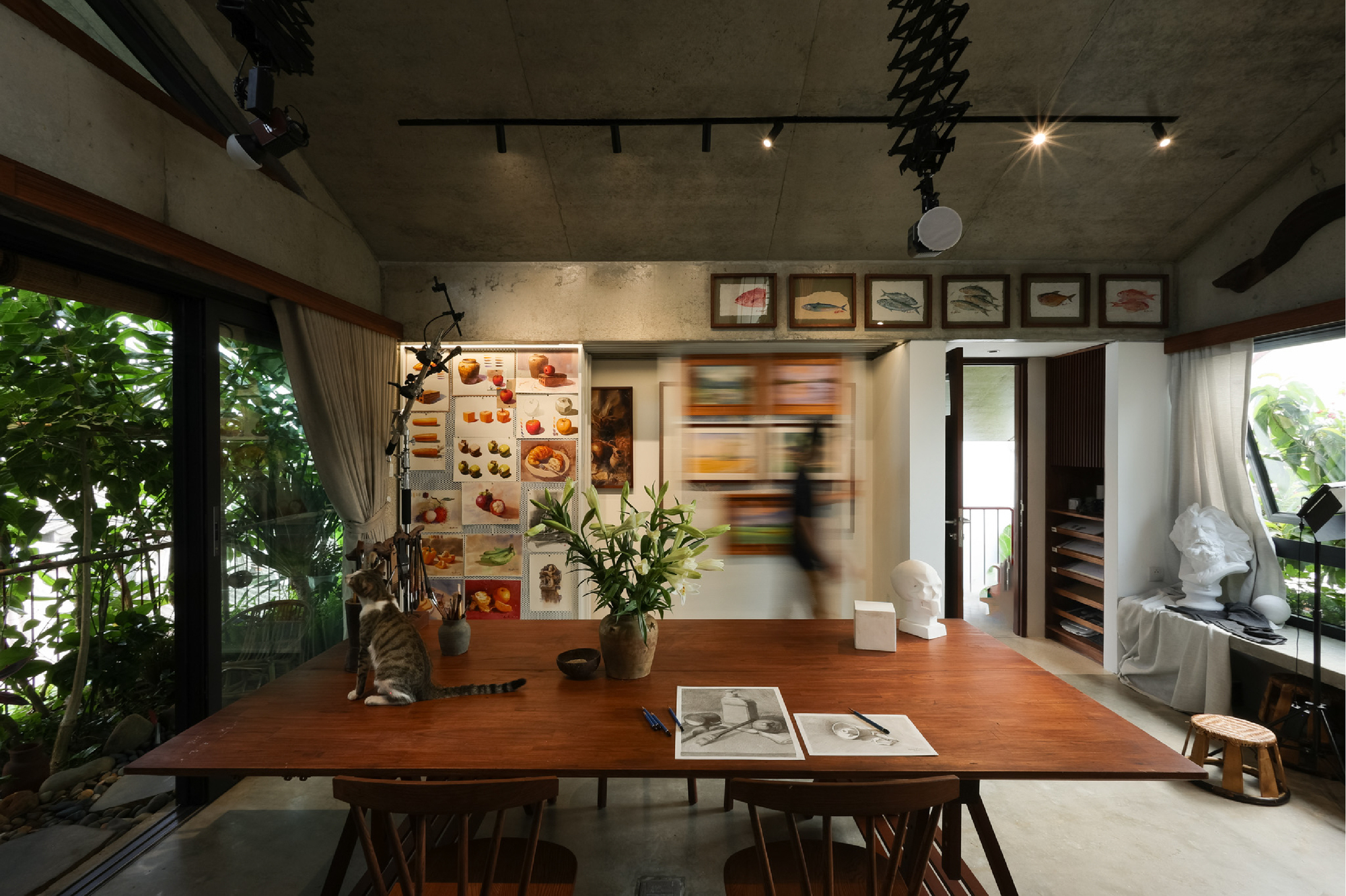 Bao Huynh 水彩工作室丨越南丨Chong Chóng Architecture-2