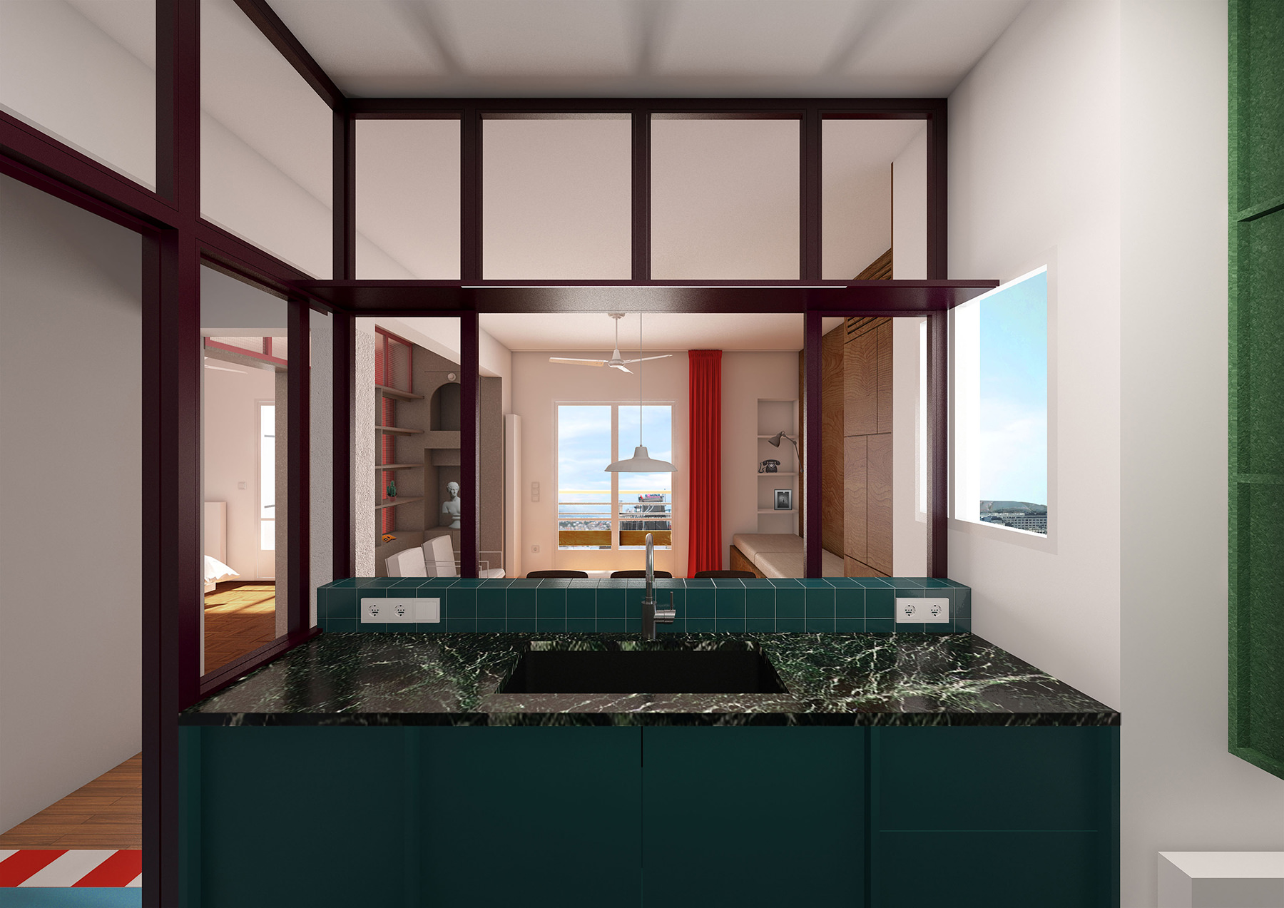 维蕾娜公寓丨希腊雅典丨Point Supreme Architects-24