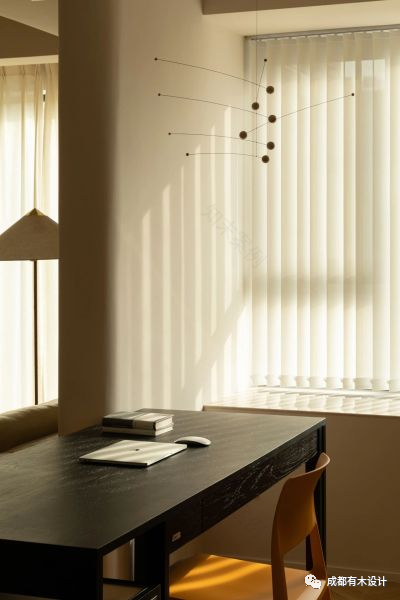 极简中古风家居设计丨云行空间-15