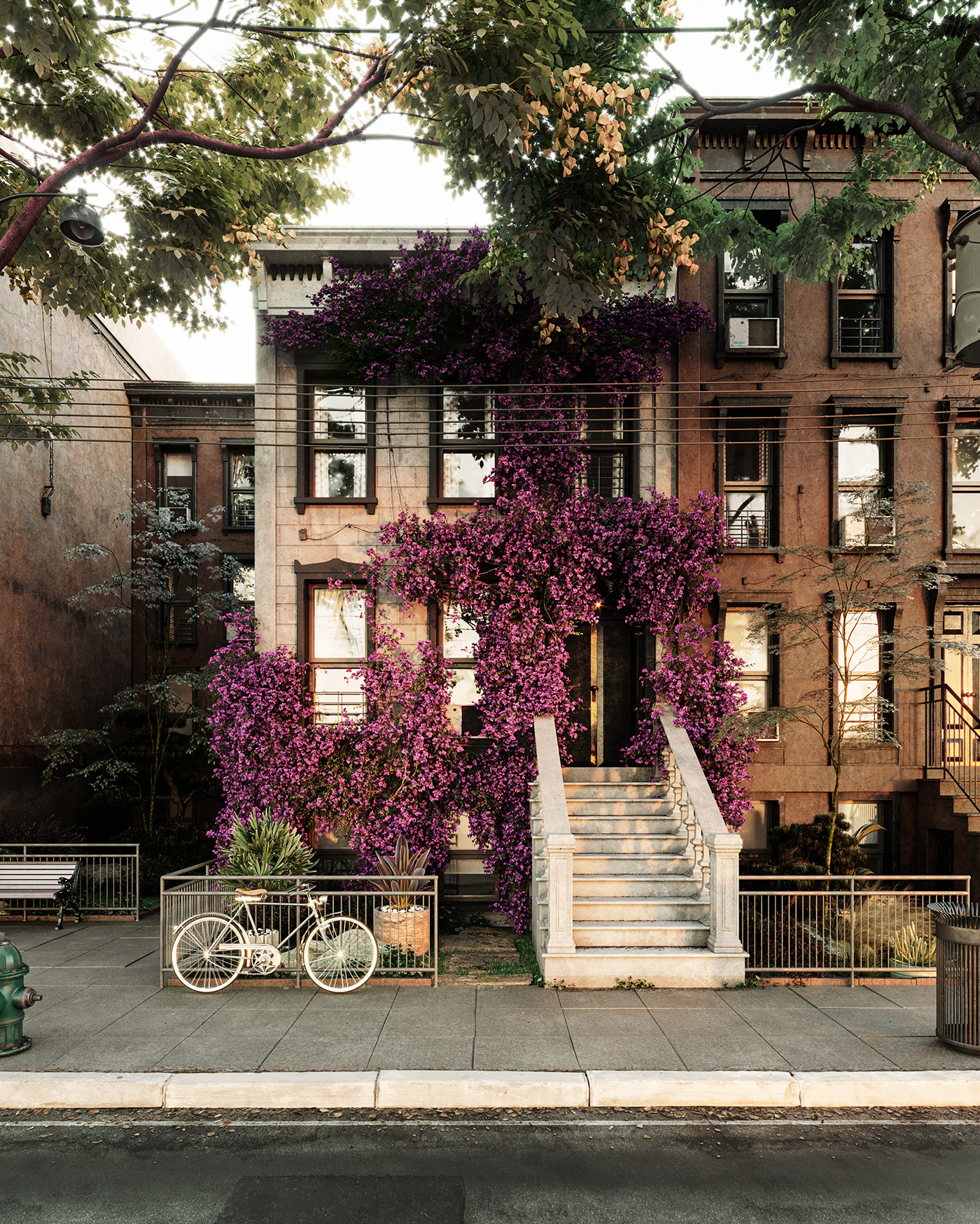 春意纽约 · Anastasiya Gushchina 的公寓设计丨美国纽约丨Arq. Oscar Pastor-4