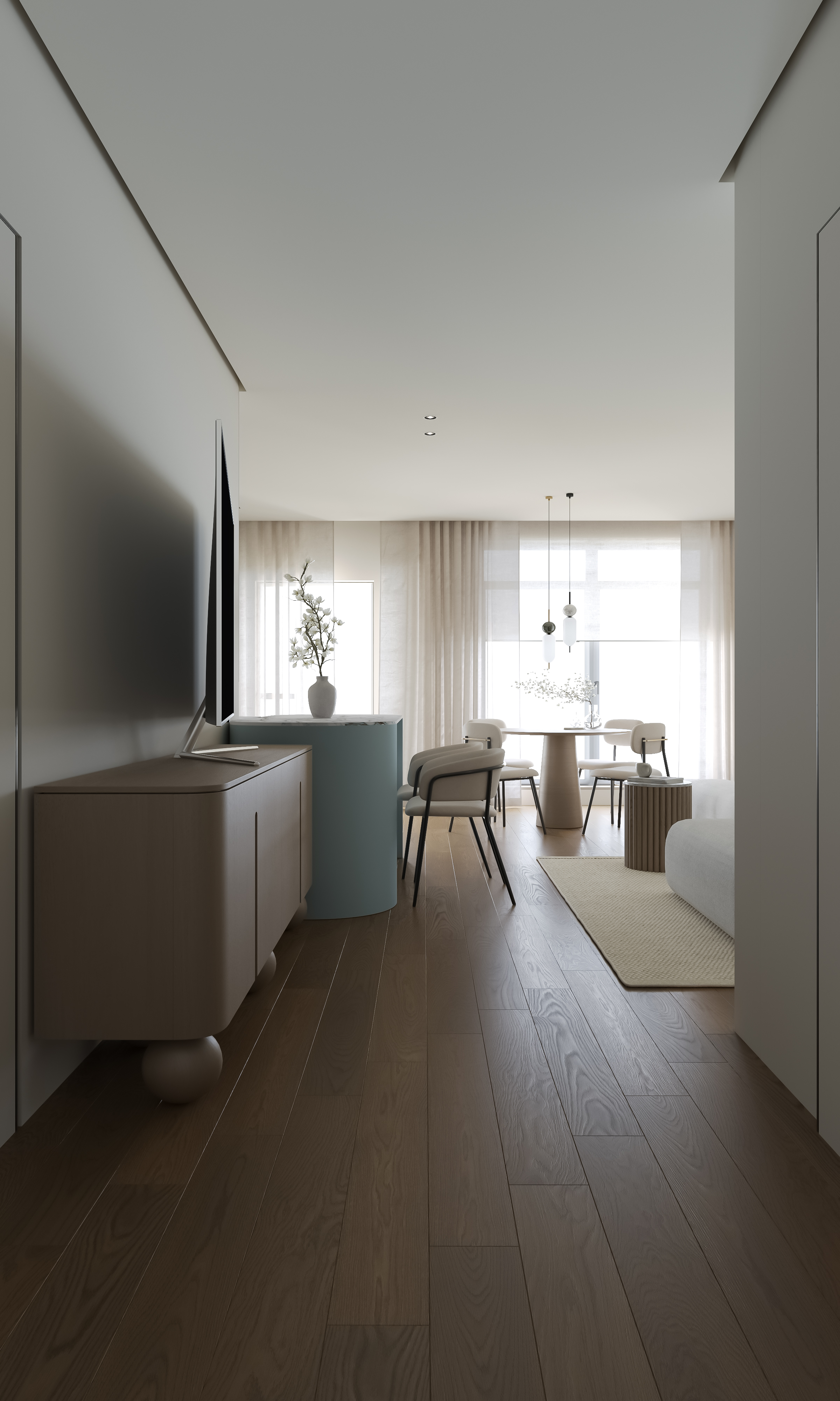 living room - kitchen-8