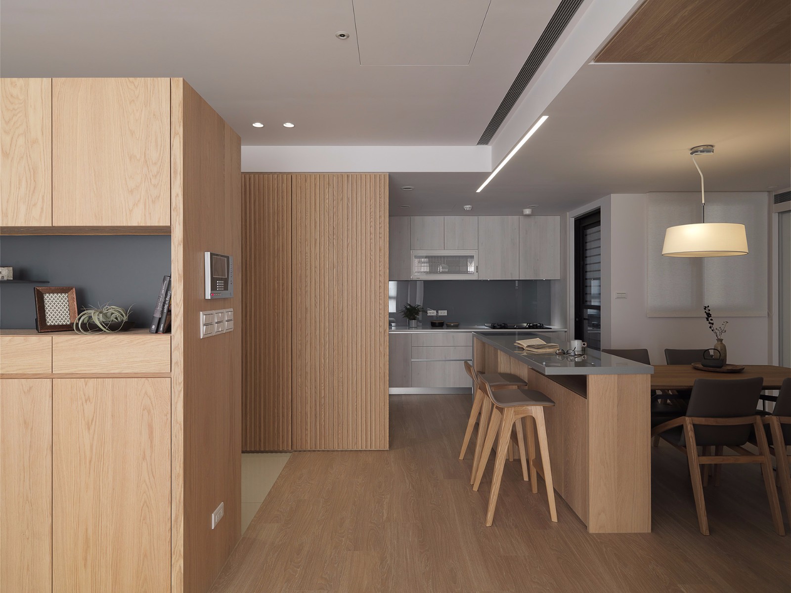 99㎡现代日式风住宅  日作设计-10