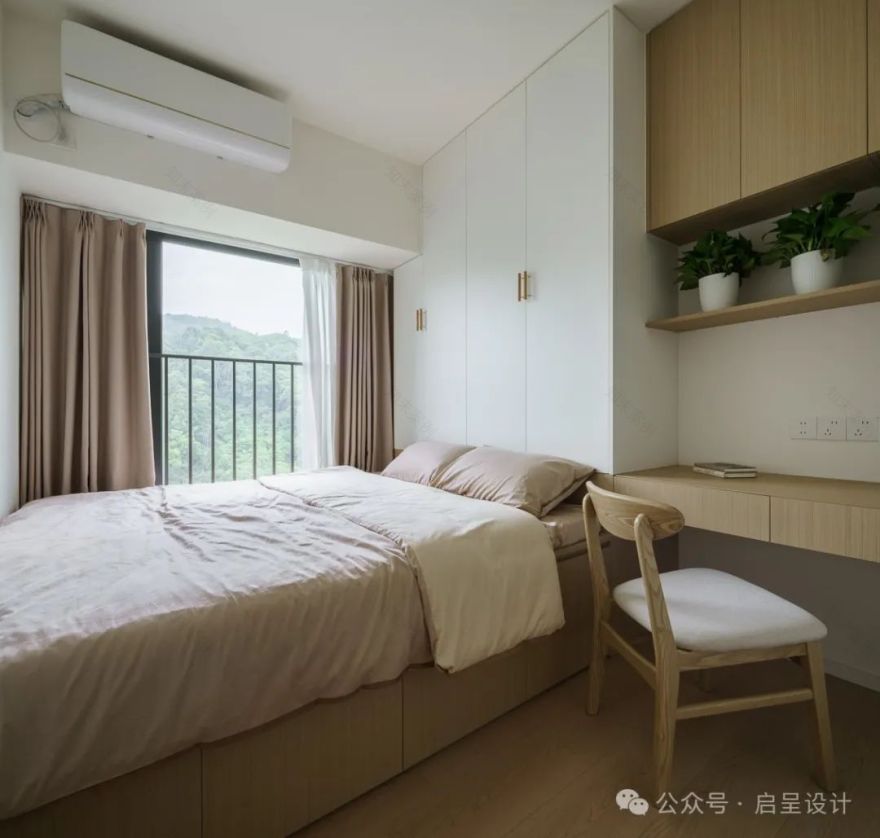 80㎡现代原木风,以木为质,将细节融入质感生活-63