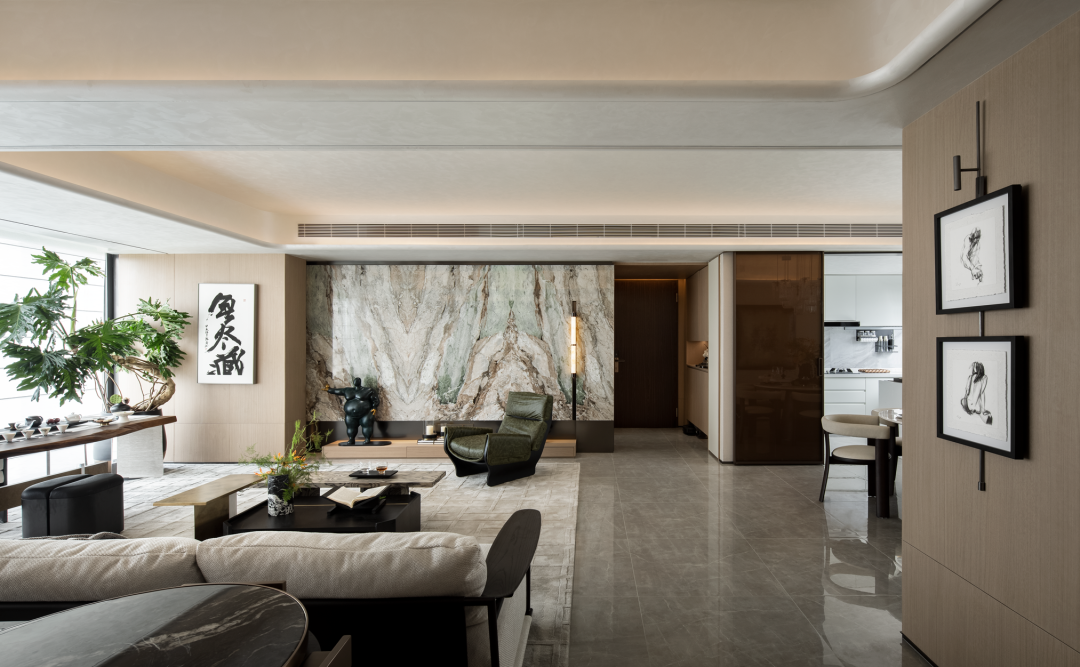 广佛万科天空之城 143 户型样板房丨中国佛山丨深圳 GNU 金秋设计-6