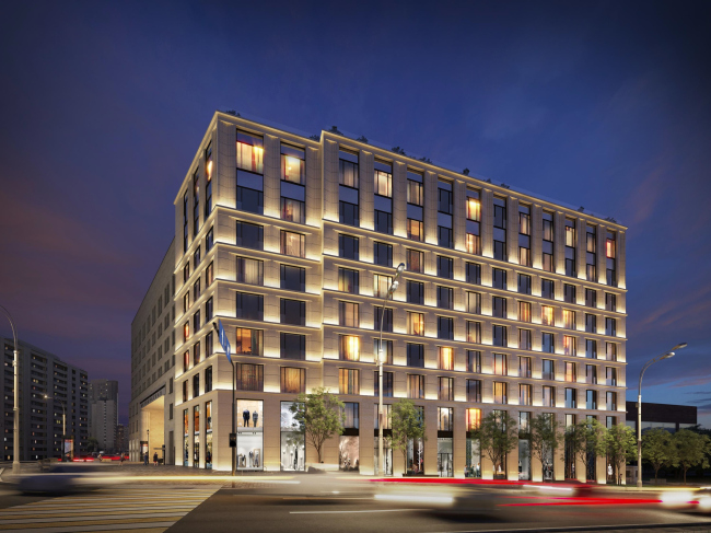 酒店“华沙”重建项目丨俄罗斯莫斯科丨СПИЧ-49