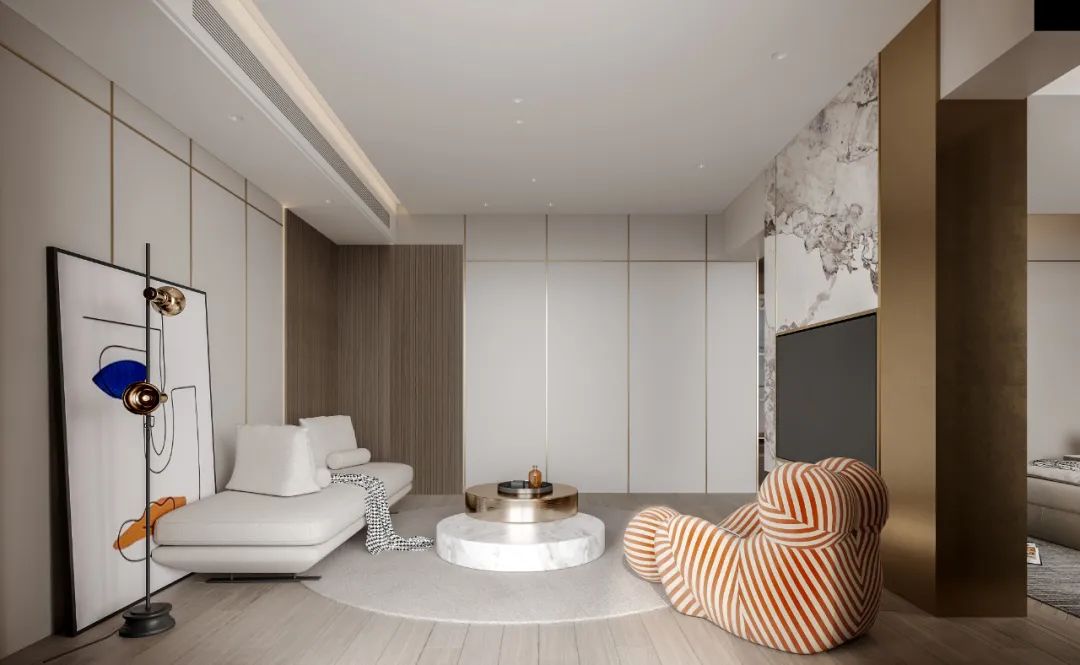 东湖苑蓝波湾别墅设计丨中国苏州丨上海陈尹周室内设计-61