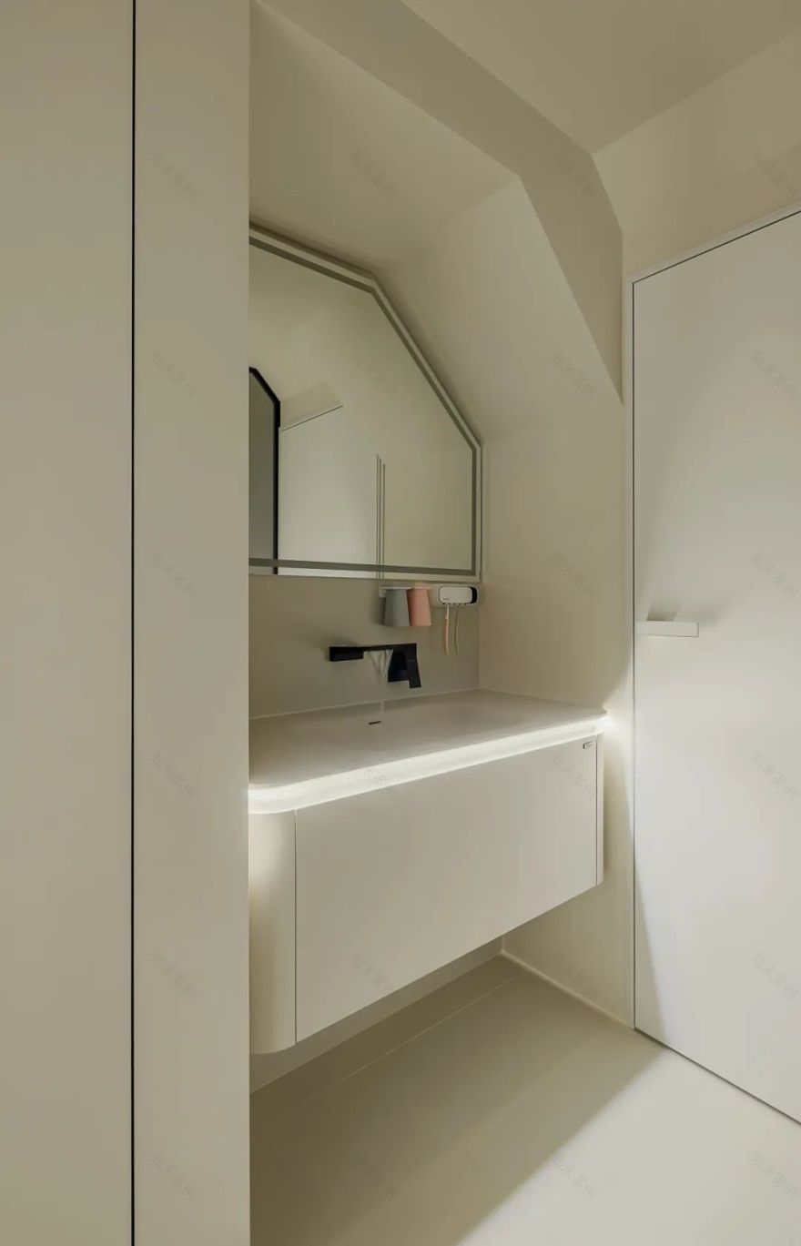 奶油极简 · 上海松江上叠别墅设计丨中国上海-81