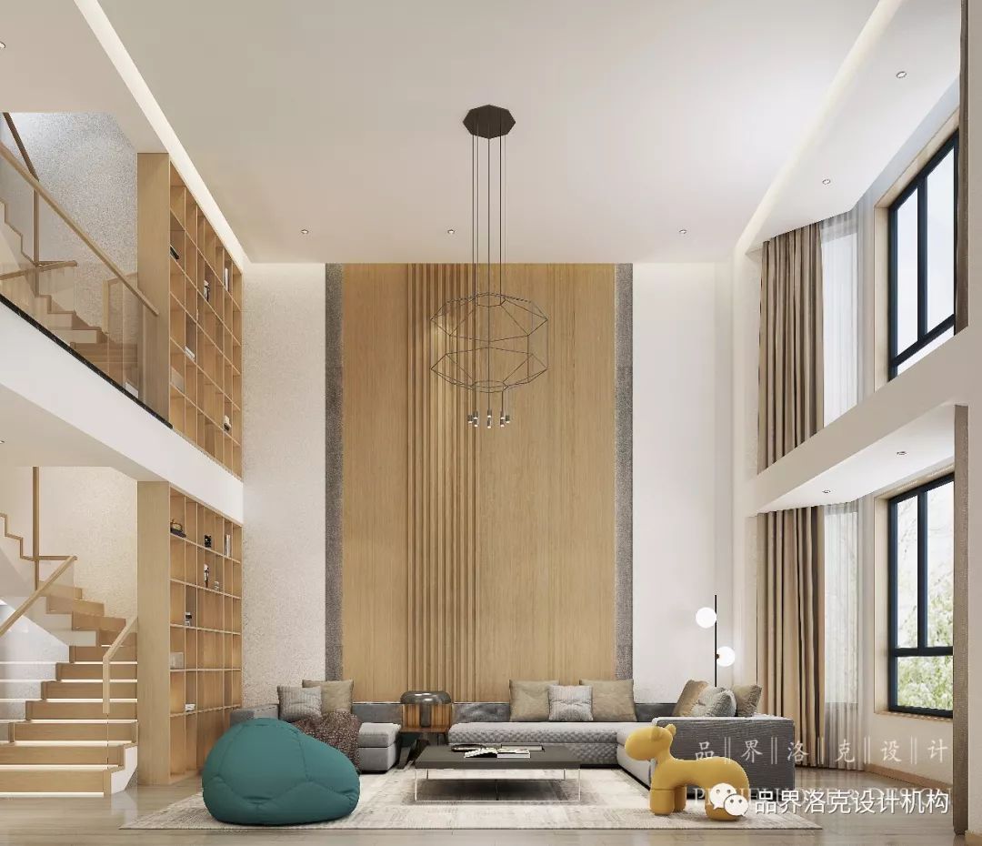 冯媛设计 | 秦岭山水现代风格,打造繁华宁静的理想之家-41