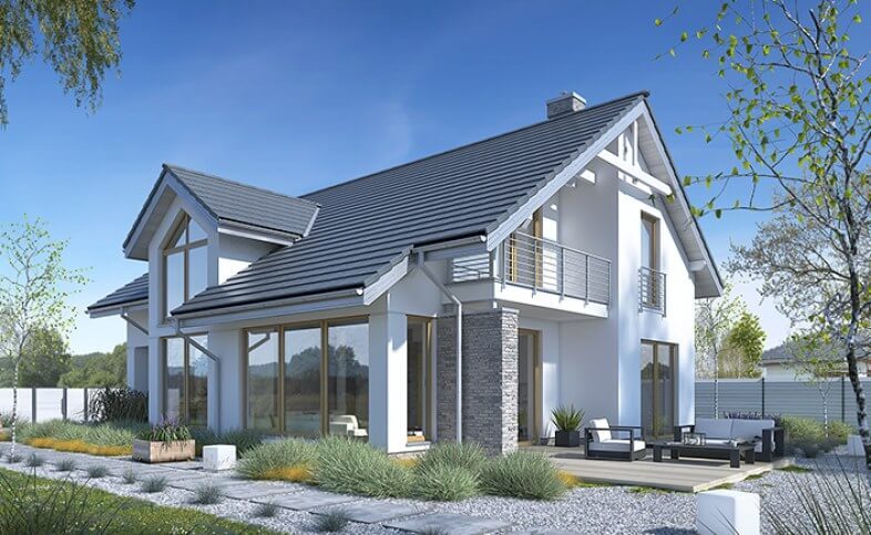 150平米带阁楼和车库的精美房屋-3