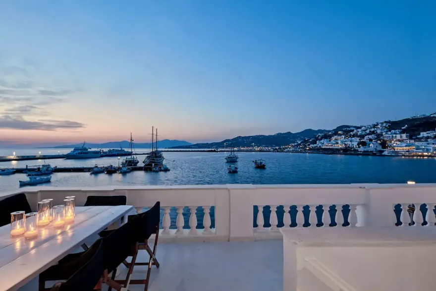 希腊米克诺斯白色别墅,尽享海天一色-18