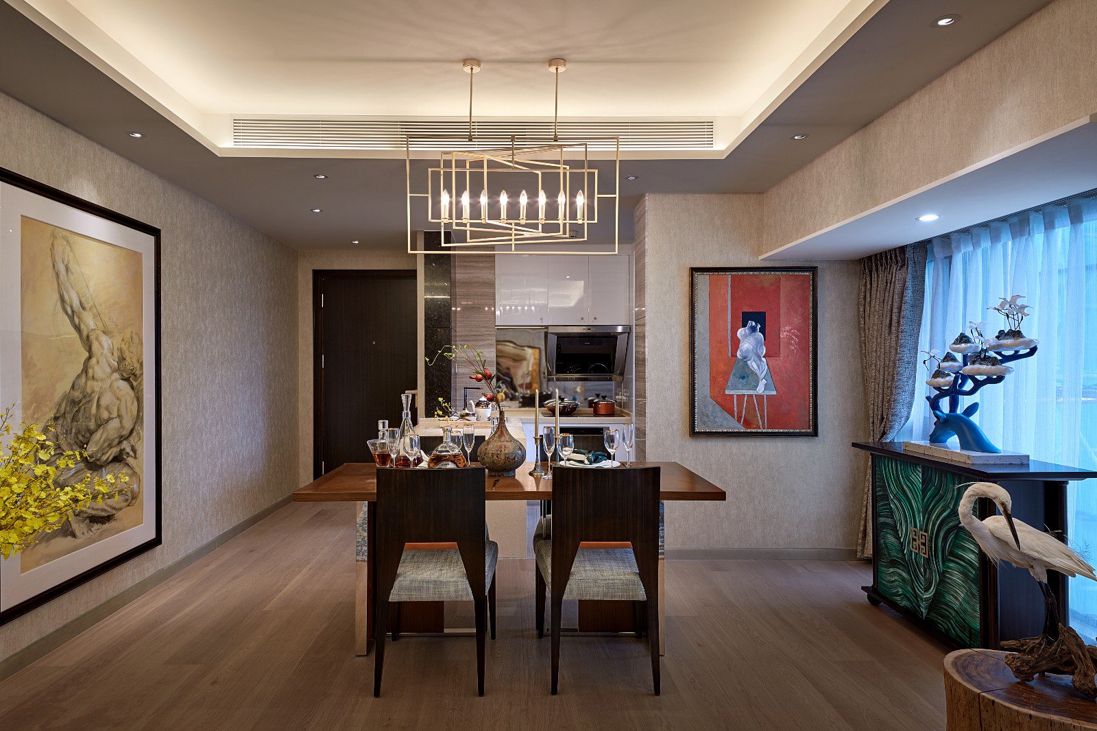 郑树芬│港铁荟港邸白地样板房-7