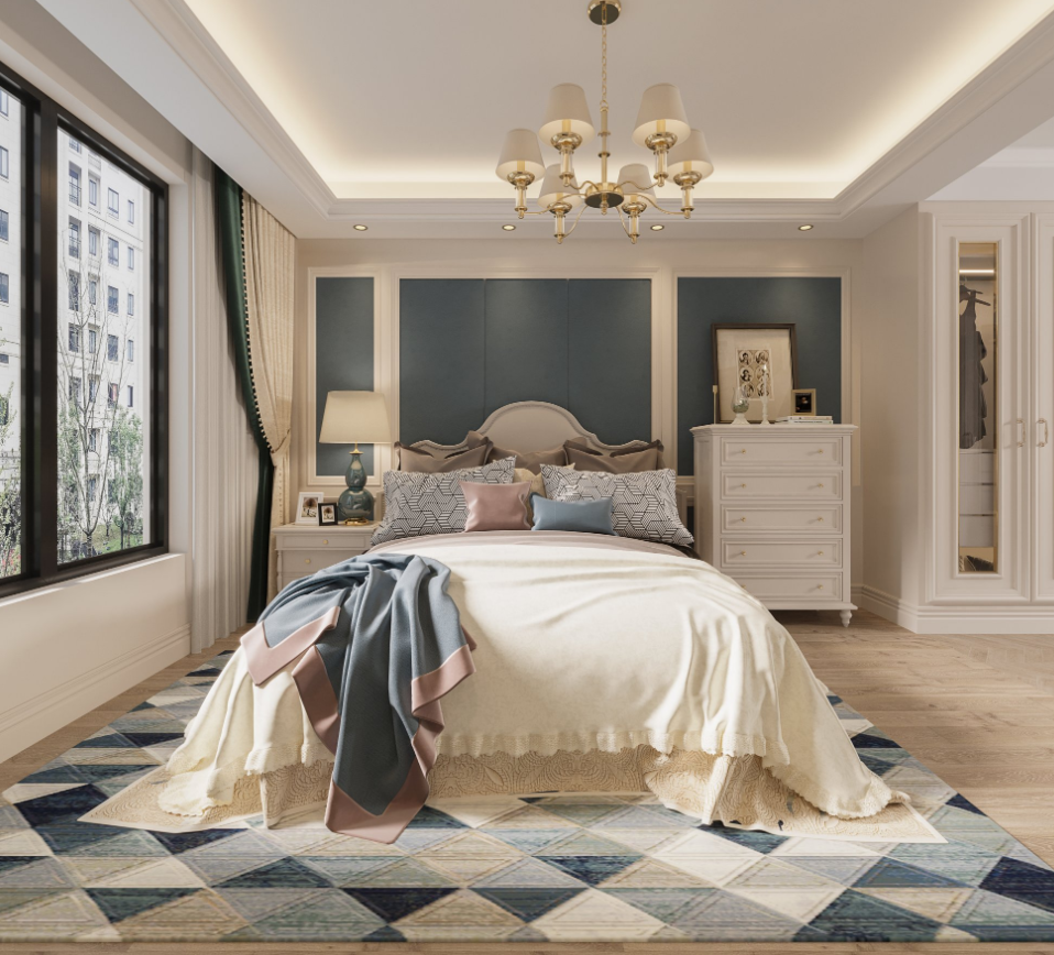 法式温柔 · 香槟色与米白色的雅致空间-6