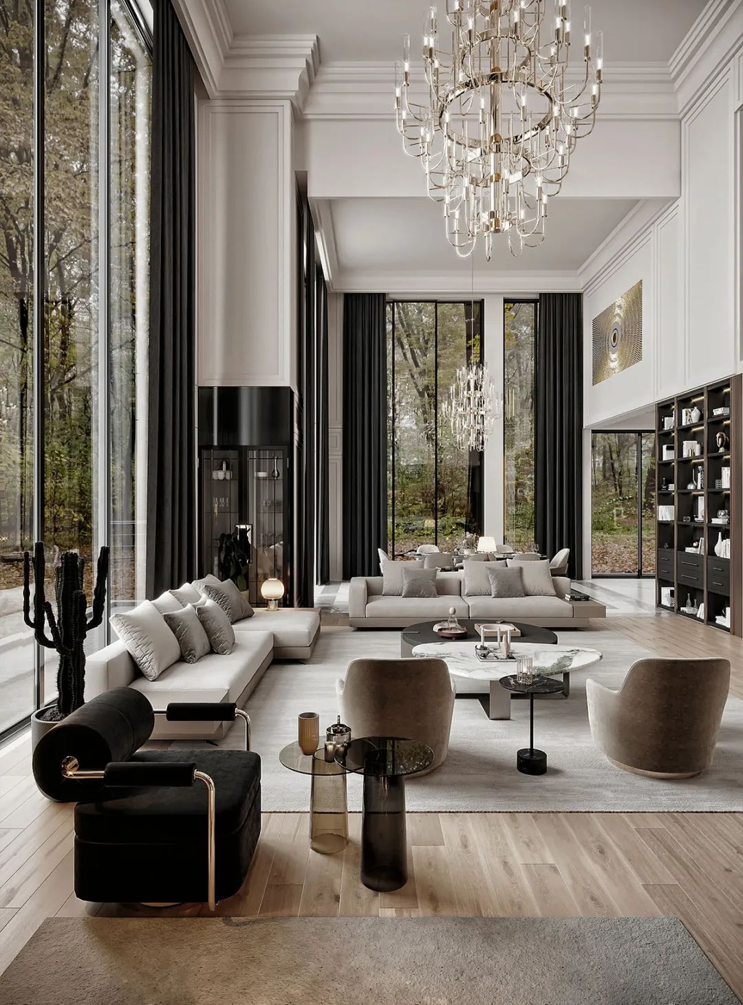 别墅豪宅 室内设计丨阿曼丨ZEBRANO,Buro One-8