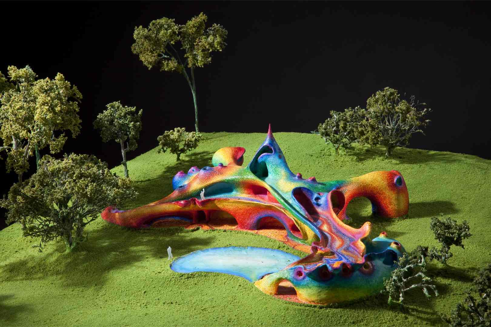 史努比有机建筑风格（注：Arquitectura Orgánica 直译为有机建筑（风格） ，根据史努比的特色等可能会有更专业合适的译法，在史努比相关特别情境下，此处只能以较为常见理解来翻译） 丨澳大利亚悉尼-16