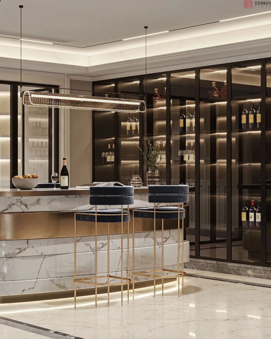 法式浪漫豪宅 · 亲近自然的优雅舒适之家丨星杰-46