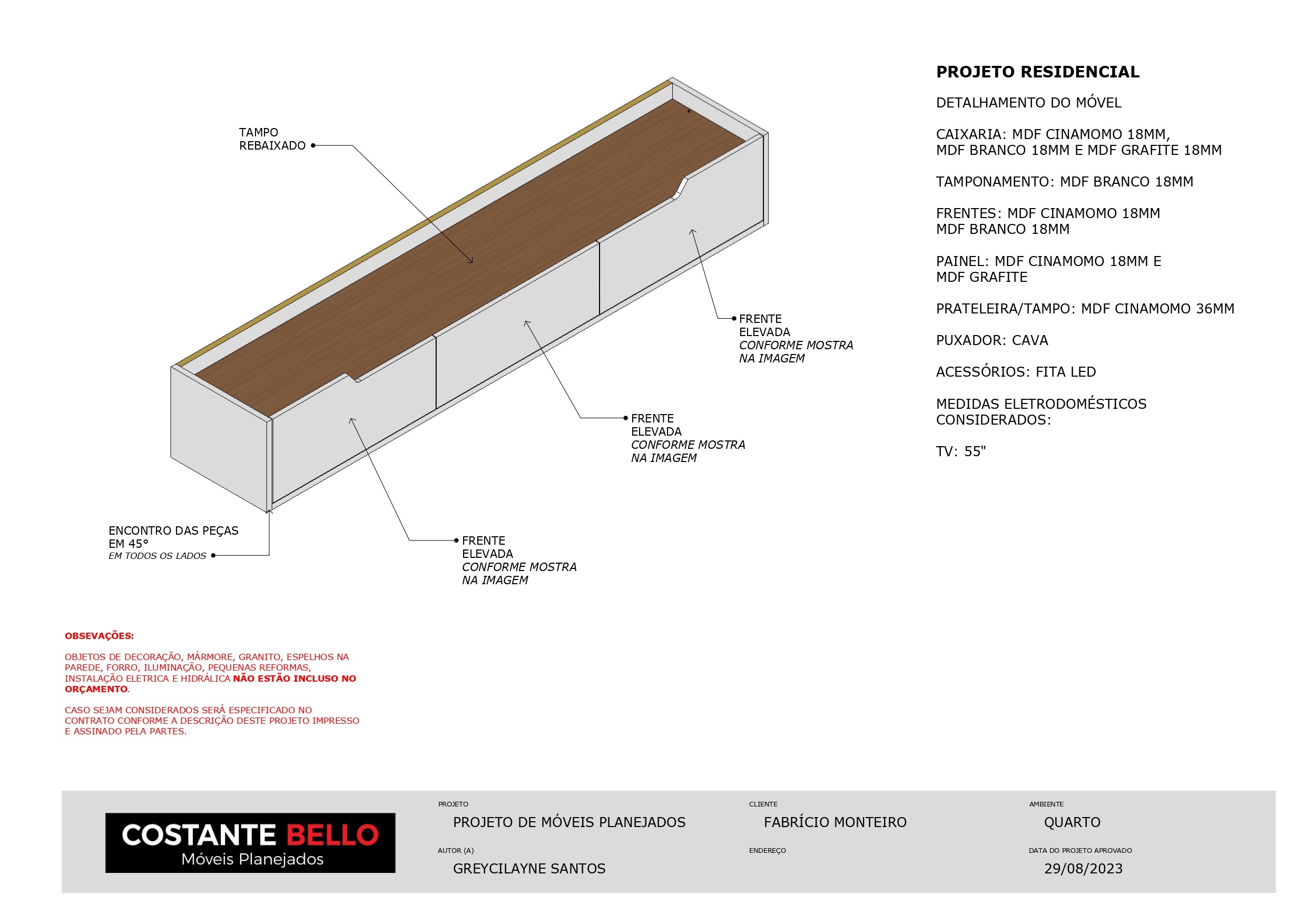 PROJETO QUARTO/ SALA - CONSULTORIA DE INTERIORES-4