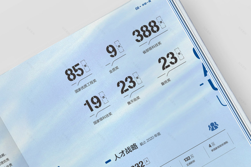 中国中铁一局精装宣传册设计-24