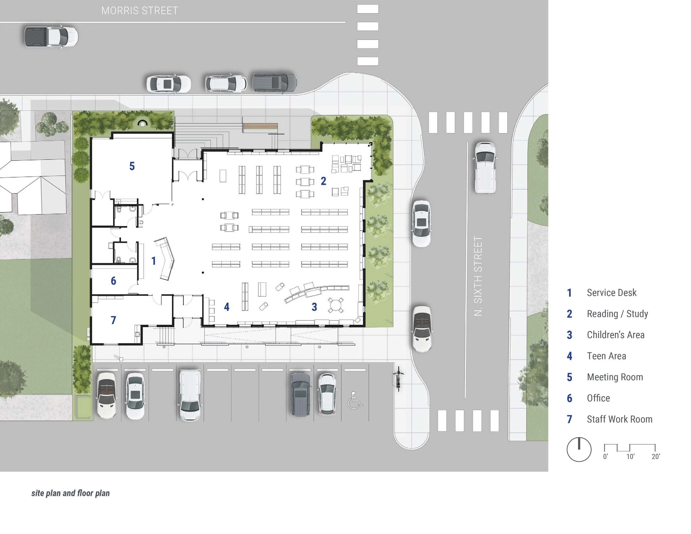 La Conner Swinomish 图书馆丨美国华盛顿丨BuildingWork-21