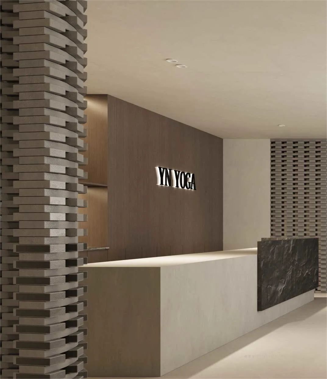 现代简约瑜伽馆设计丨亦間设计-15