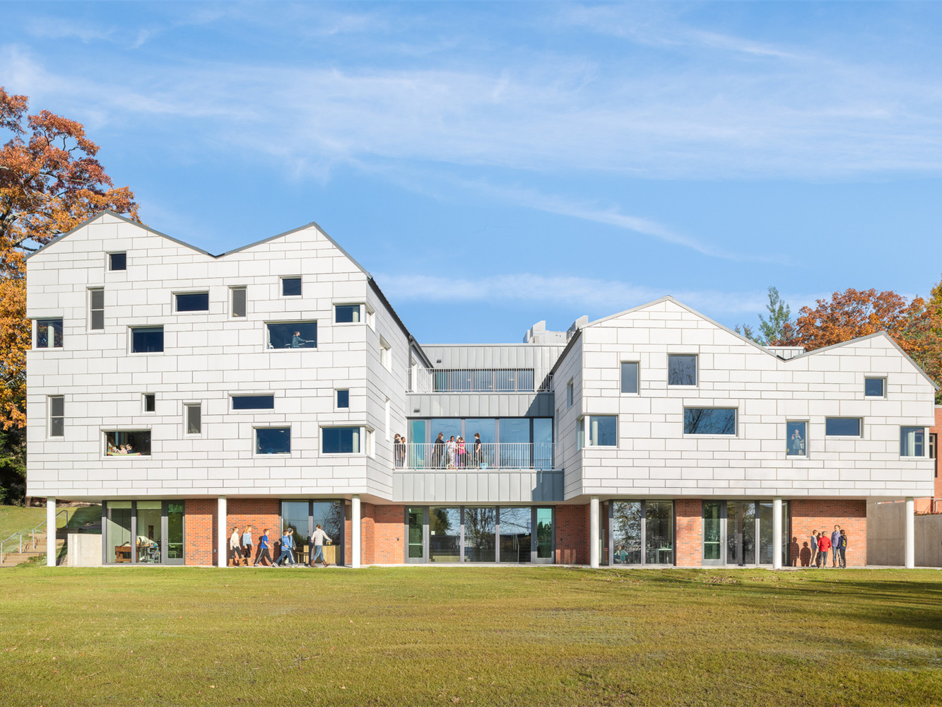 美国韦恩弗利特中学丨美国波特兰丨Simons Architects-4