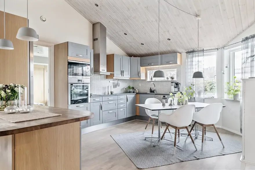 瑞典单层木质度假屋,温馨舒适展现北欧风情-7