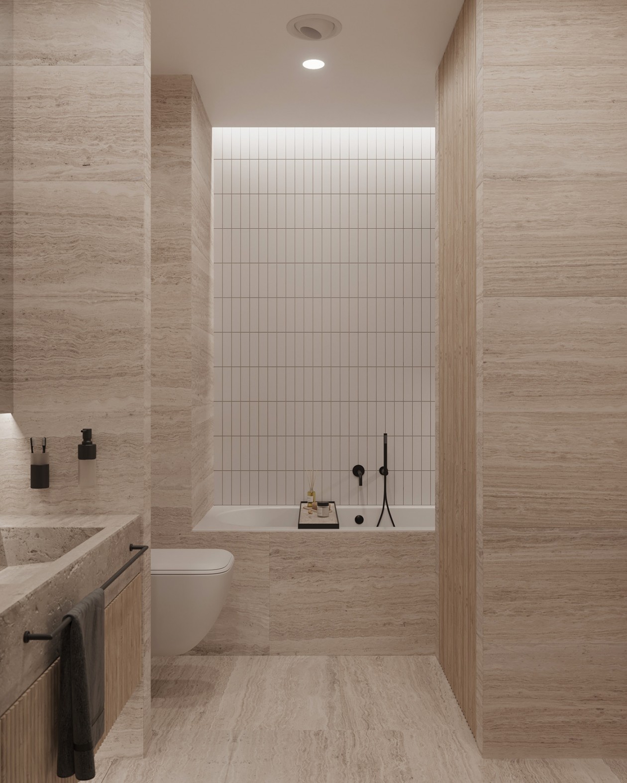 白色系的公寓，自然的点缀 舒服自然-16