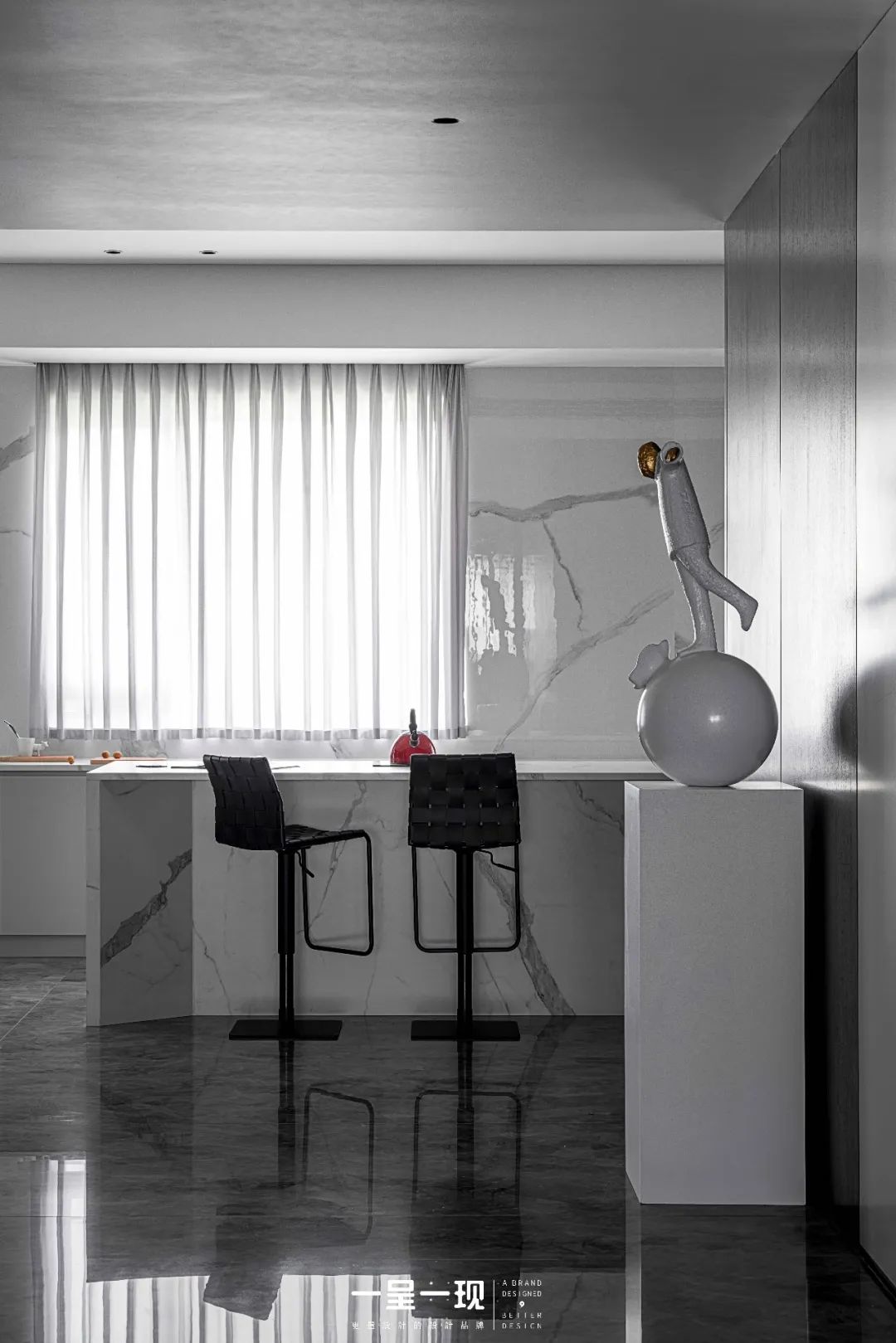 橙意盎然 · 现代轻奢私宅的设计魅力丨中国长春丨鸣谷设计,一呈一现-90