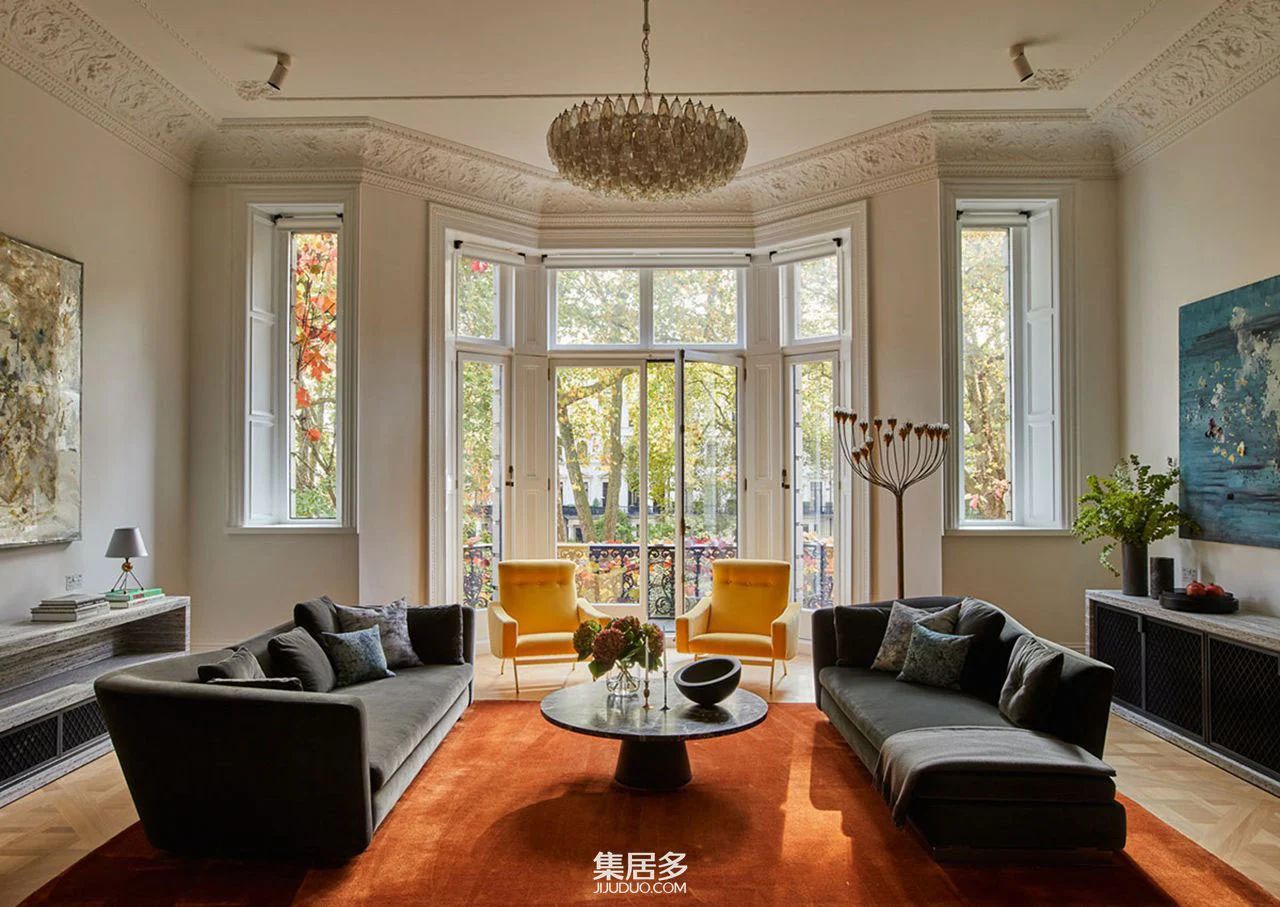 伦敦市中心豪华公寓设计丨英国伦敦丨卡洛斯都灵工作室-0