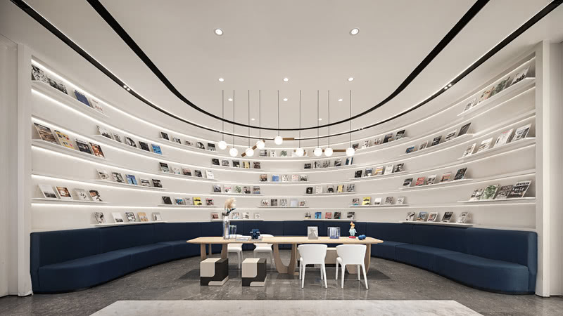 西安当代境 MOMΛ 体验中心·时光图书馆丨中国西安丨深圳市如聿空间设计有限公司-36