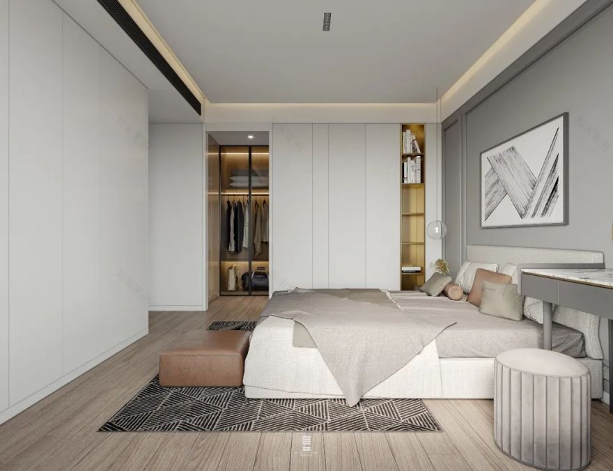 福州 145㎡平层旧房翻新,开放式客餐厅释放更多空间-70