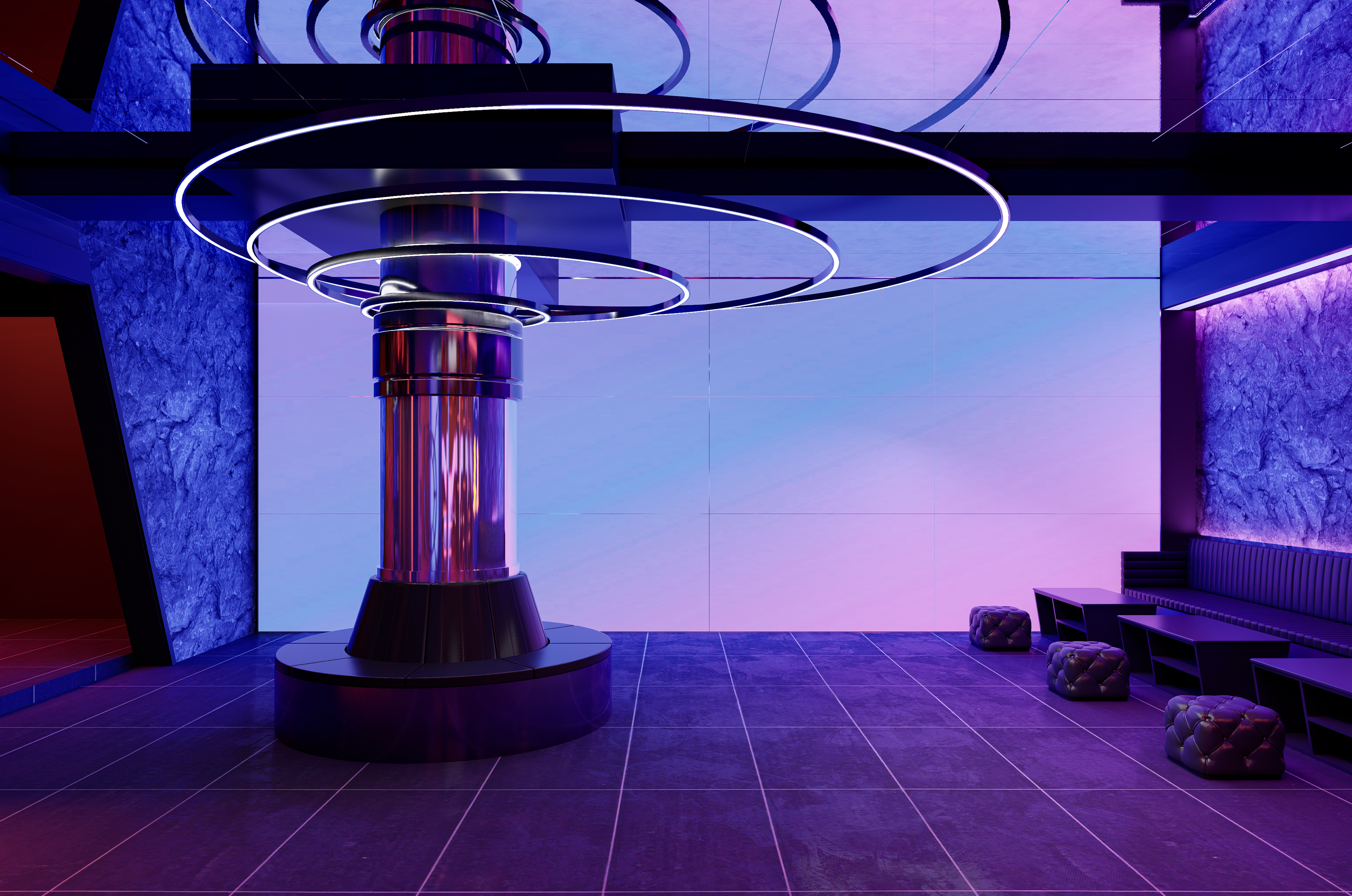 赛博朋克酒吧-1